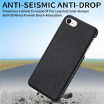 Y1 For iPhone 7 / 8 / SE (2020) / SE (2022) Case Litchi Texture Drop Proof PU Leather Coated PC Phone Cover