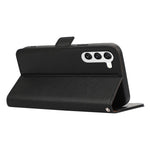 ABEEL Til Samsung Galaxy S23+ Cover PU Læder RFID Blokerende Telefoncover med Kortlomme
