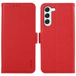 ABEEL Til Samsung Galaxy S23+ Cover PU Læder RFID Blokerende Telefoncover med Kortlomme