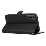 ABEEL For Samsung Galaxy S21 5G / 4G Wallet Case RFID Blocking PU Leather Phone Cover