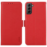 ABEEL For Samsung Galaxy S21 5G / 4G Wallet Case RFID Blocking PU Leather Phone Cover