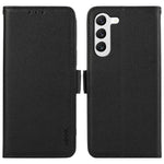 ABEEL For Samsung Galaxy S22+ 5G Case PU Leather RFID Blocking Card Holder Wallet Phone Cover