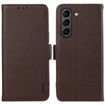 ABEEL til Samsung Galaxy S21 FE 5G-cover PU-læder RFID-blokerende telefoncover med kortholder