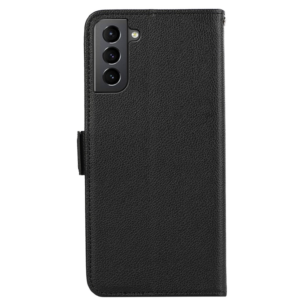 ABEEL For Samsung Galaxy S21+ 5G Case RFID Blocking Stand Folio Leather Phone Cover