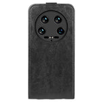 For Xiaomi 14 Ultra Case PU Leather Protective Vertical Flip Phone Cover with Card Holder
