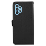 ABEEL Wallet Phone Stand Case for Samsung Galaxy A32 4G (EU Version) PU Leather RFID Blocking Phone Shell