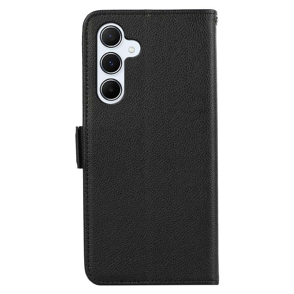 ABEEL For Samsung Galaxy A04s 4G (164.7mm) / A13 5G Case Litchi Texture RFID Blocking Leather Phone Cover