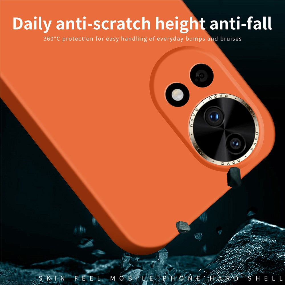 MOFI JK Qin-serien för Huawei Nova 12 5G-skal hudvänligt TPU-skydd + akryl-mobilskal