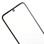 For Samsung Galaxy S23 FE S711 Front Screen Glass Lens + OCA Adhesive Replacement Parts (without Logo)