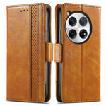 For OnePlus 12 5G Phone Cases CASENEO PU Leather Cover Stand with RFID Blocking Wallet