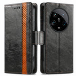 For Xiaomi 14 Ultra Phone Cases CASENEO PU Leather Cover Stand with RFID Blocking Wallet