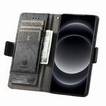 For Xiaomi 14 Ultra Phone Cases CASENEO PU Leather Cover Stand with RFID Blocking Wallet