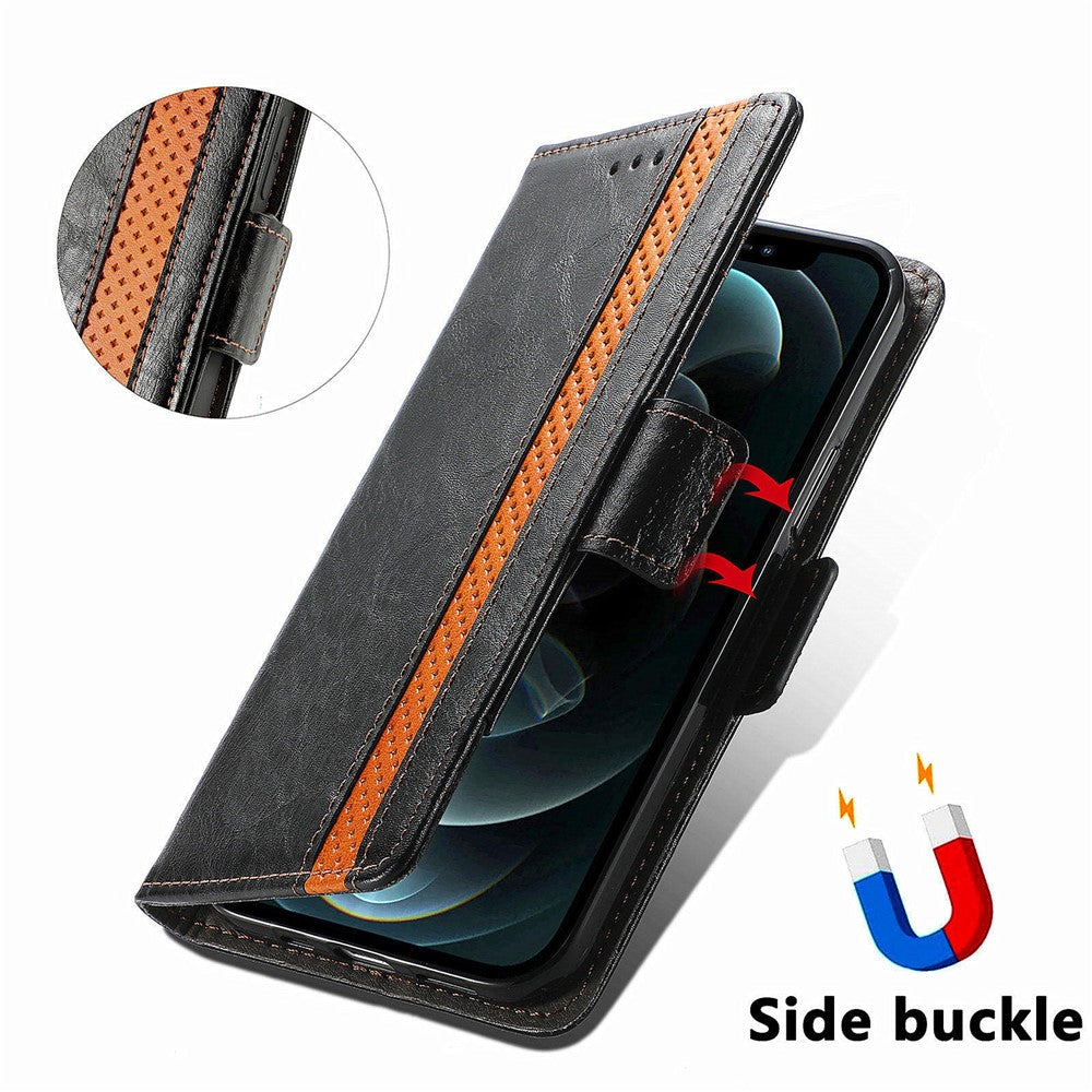 Xiaomi 14 Ultra mobilskal CASENEO PU Läderfodral Stativ med RFID-blockerande Plånbok
