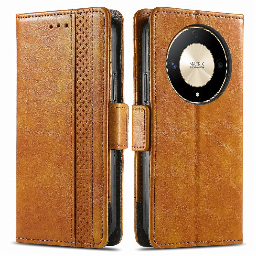 For Honor X9b 5G / X50 5G / Magic6 Lite 5G Phone Cases CASENEO PU Leather Cover Stand with RFID Blocking Wallet