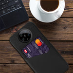 For Xiaomi 14 Ultra Phone Case Card Holder PU Leather+PC Drop-resistant Phone Shell
