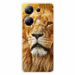 Xiaomi Redmi Note 13 Pro 4G / Poco M6 Pro 4G-skal TPU-mönstertrycksmobilskal