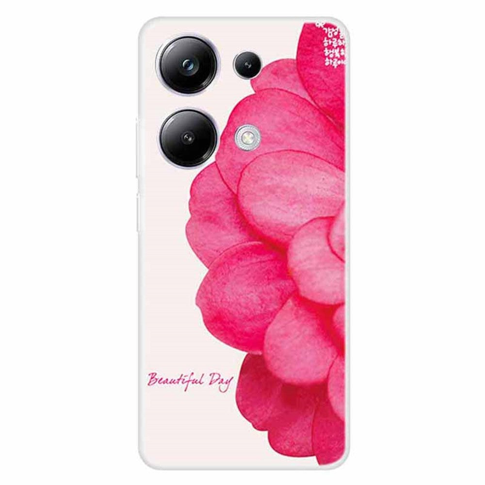 Xiaomi Redmi Note 13 Pro 4G / Poco M6 Pro 4G-skal TPU-mönstertrycksmobilskal
