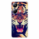 For Xiaomi Redmi Note 13 Pro 4G / Poco M6 Pro 4G Case TPU Pattern Printing Phone Cover