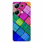 Xiaomi Redmi Note 13 Pro 4G / Poco M6 Pro 4G-skal TPU-mönstertrycksmobilskal
