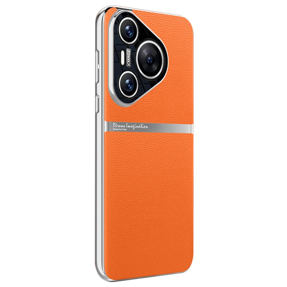 Huawei Pura 70 mobilmobilskal PU-läder stötdämpande fodral