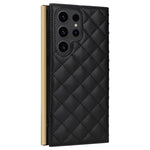 Samsung Galaxy S23 Ultra Axelskal Sugkoppsfodral i PU-läder Plånboksfodral