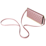 For Samsung Galaxy S23 FE Case PU Leather Suction Cup Phone Cover with Shoulder Strap