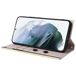 Til Samsung Galaxy S21+ 5G Cover Pung PU Læder Sugekop Beskyttende Telefoncover