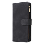 For Samsung Galaxy A05 4G Case Multiple Card Slots Anti-fall Zipper Pocket Leather Phone Cover