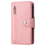 For iPhone 12 mini Shockproof Case Rivet Decor PU Leather Phone Cover