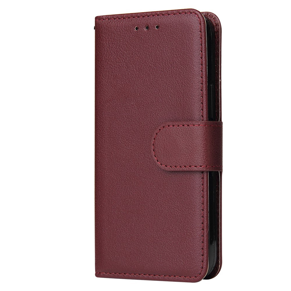 Til iPhone 13 mini cover, PU læder telefoncover med kortpladser og pung
