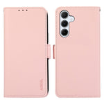 ABEEL For Samsung Galaxy S25 / S24 Case RFID Blocking Flip Magnetic Buckle Leather Phone Cover