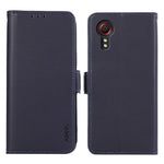 ABEEL For Samsung Galaxy Xcover7 Case RFID Blocking Wallet Drop-Proof Smart Phone Shell