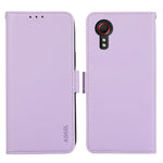 ABEEL For Samsung Galaxy Xcover7 Case RFID Blocking Wallet Drop-Proof Smart Phone Shell