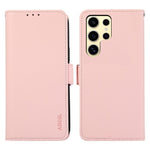 ABEEL For Samsung Galaxy S23 Ultra Leather Case RFID Blocking Wallet Flip Stand Phone Cover