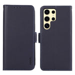 ABEEL For Samsung Galaxy S23 Ultra Leather Case RFID Blocking Wallet Flip Stand Phone Cover