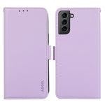 ABEEL For Samsung Galaxy S21 5G / S21 4G Case RFID Blocking Card Holder Cell Phone Cover
