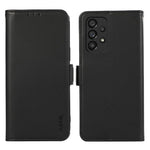 ABEEL For Samsung Galaxy A52 4G / A52 5G / A52s 5G Phone Shell RFID Blocking Wallet PU Leather Stand Case