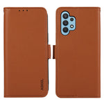 ABEEL Til Samsung Galaxy A32 4G (EU Version) RFID Blokerende Pung Læder Etui Telefoncover