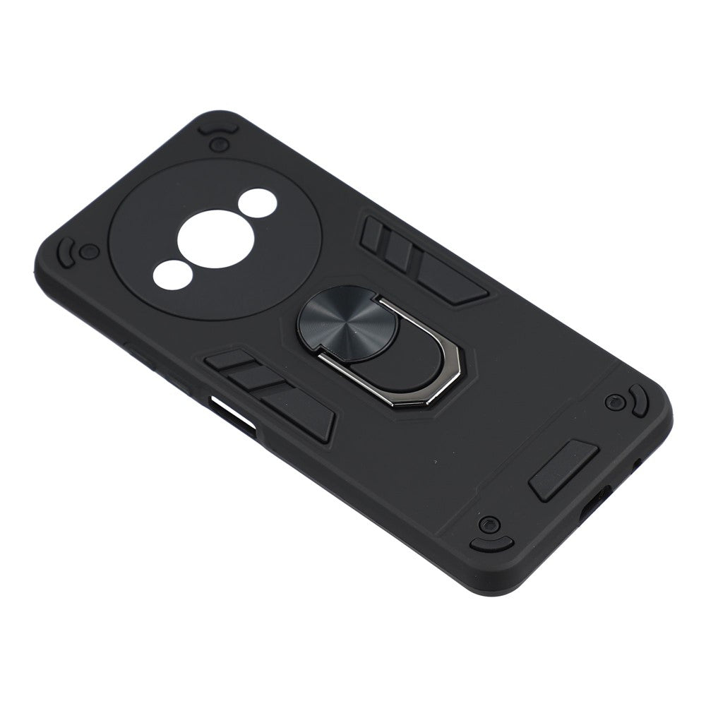 For Xiaomi Redmi A3 4G / Poco C61 4G Case Car Mount Kickstand Hybrid Hard PC Soft TPU Phone Cover