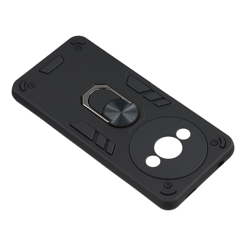 For Xiaomi Redmi A3 4G / Poco C61 4G Case Car Mount Kickstand Hybrid Hard PC Soft TPU Phone Cover