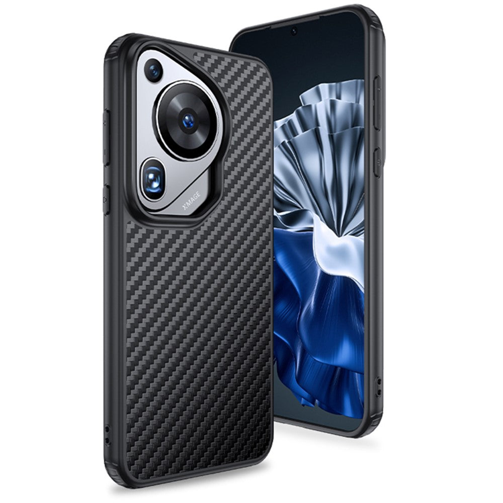 For Huawei Pura 70 Ultra Case Aramid Fiber Super Slim Phone Cover Magnetic Case Charging