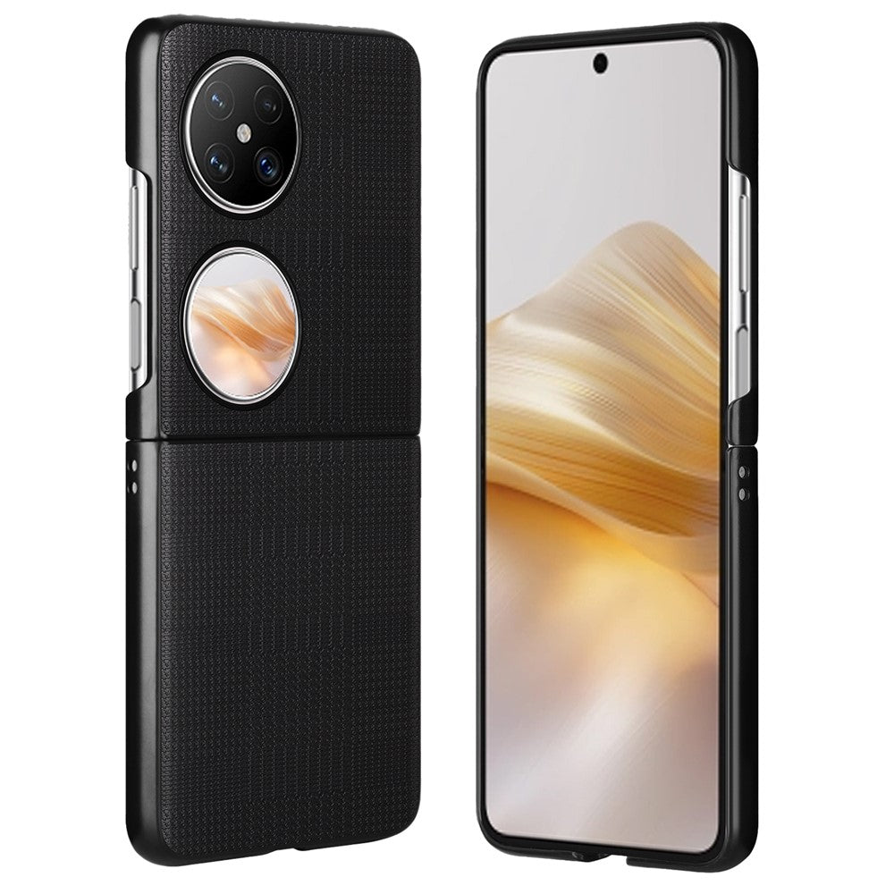 VILI TH Series for Huawei Pocket 2 Case PU Leather Coated PC+TPU Protective Phone Cover