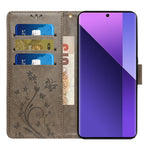 Til Oppo Reno11 Pro 5G (Global) Cover Sommerfuglemønster PU Læder Pung Telefoncover