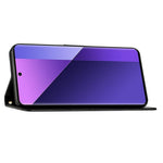 Etui til Huawei Nova 12 Pro 5G / Nova 12 Ultra 5G, PU-lædertegnebrog med sommerfuglemotiv