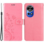 Etui til Huawei Nova 12 Pro 5G / Nova 12 Ultra 5G, PU-lædertegnebrog med sommerfuglemotiv