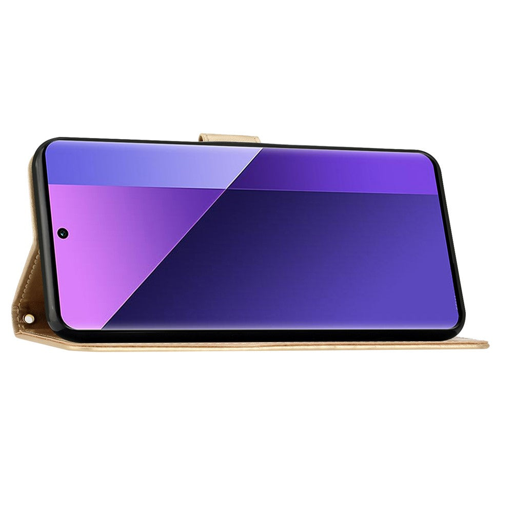 For Xiaomi 14 Ultra Wallet Phone Case Butterfly Pattern PU Leather Flip Cover