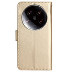 For Xiaomi 14 Ultra Wallet Phone Case Butterfly Pattern PU Leather Flip Cover