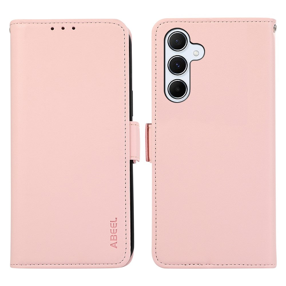 ABEEL For Samsung Galaxy A04s 4G (164.7mm) / A13 5G Case Leather RFID Blocking Phone Cover