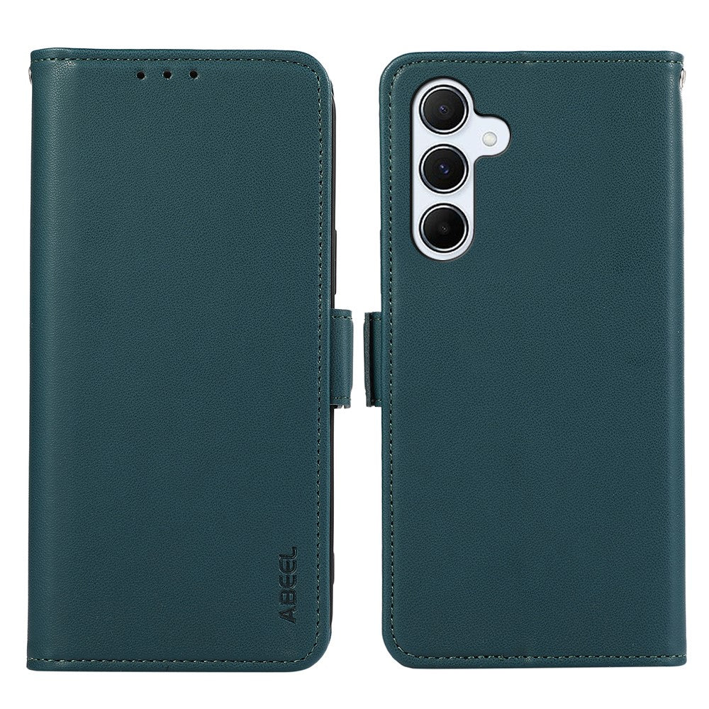 ABEEL For Samsung Galaxy A04s 4G (164.7mm) / A13 5G Case Leather RFID Blocking Phone Cover