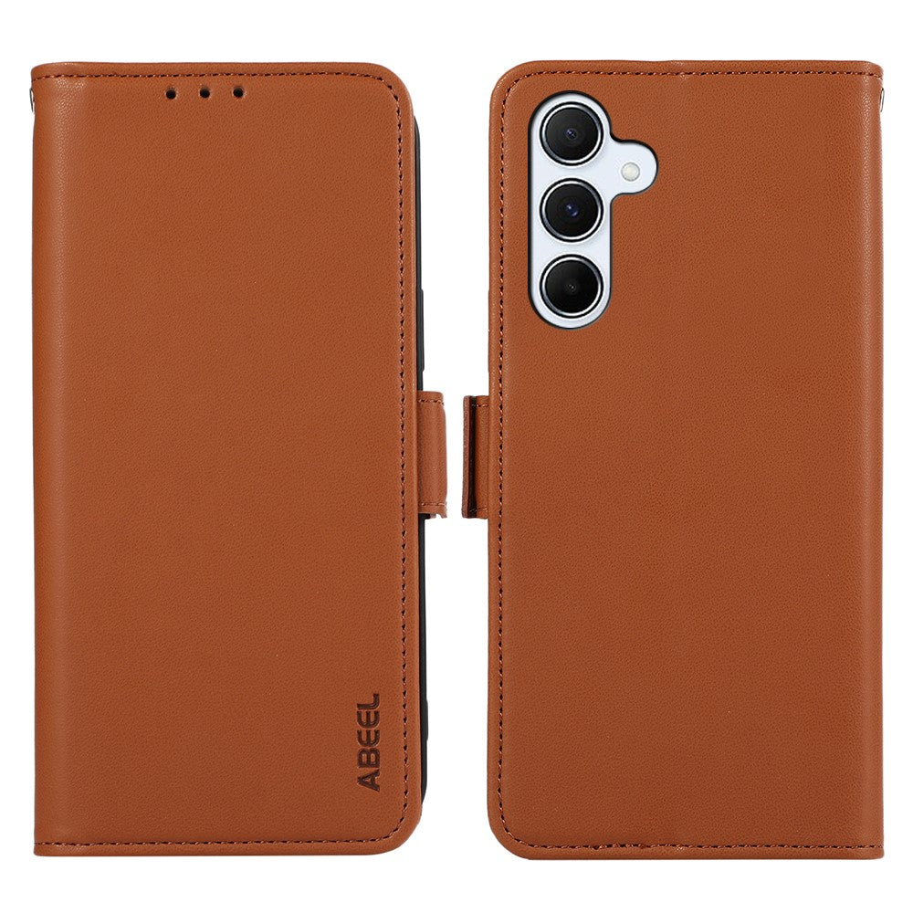 ABEEL For Samsung Galaxy A04s 4G (164.7mm) / A13 5G Case Leather RFID Blocking Phone Cover